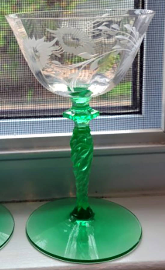 1117-12 Champagne/Tall Sherbet by Tiffin-Franciscan-1