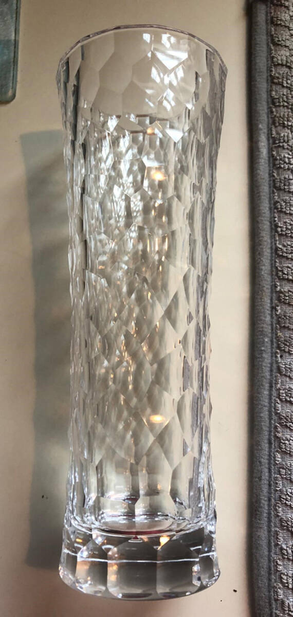 Hammered 8" Flower Vase by Tiffany-1