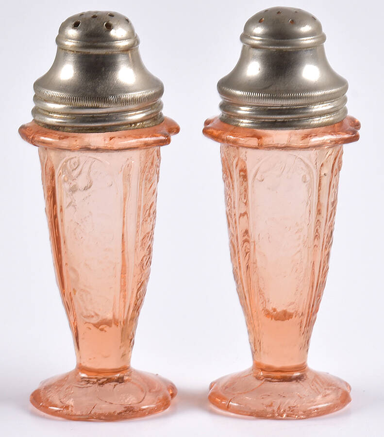 Cherry Blossom Reproductions Shaker Set with Metal Lids by Unknown Manufacturer-1