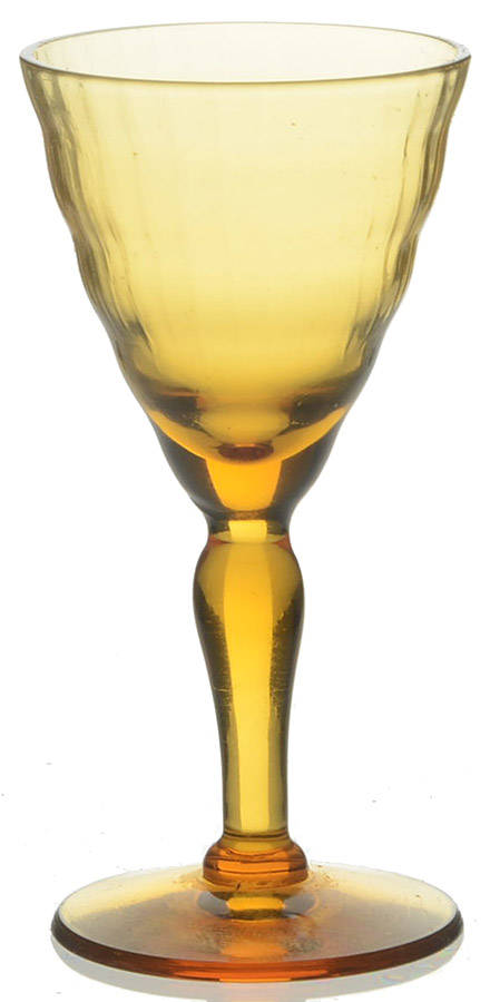 Mandalay Dine Amber Cordial Glass by Utility Glass-1