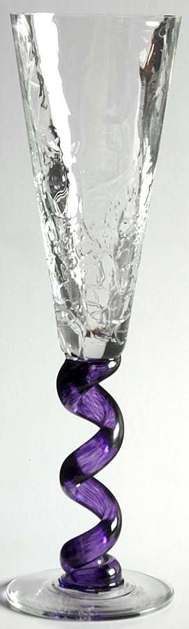 Spiral Amethyst Fluted Champagne by Union Street-1