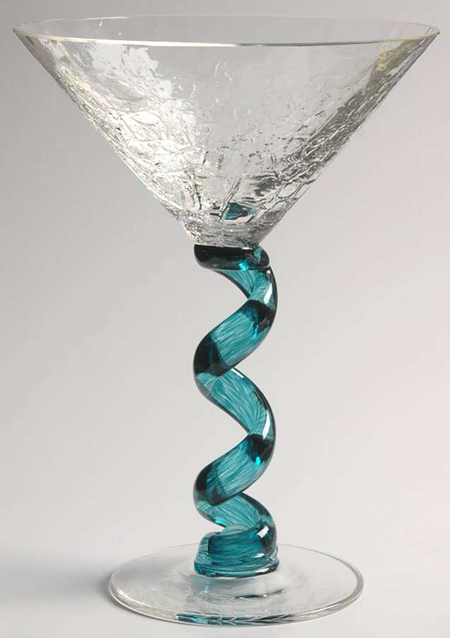 Spiral Turquoise Double Martini by Union Street-1