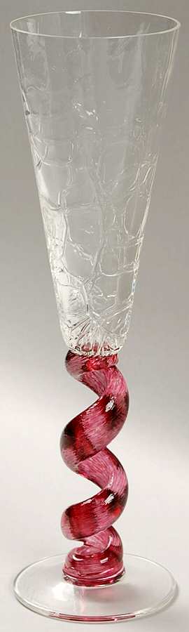 Spiral Ruby Fluted Champagne by Union Street-1