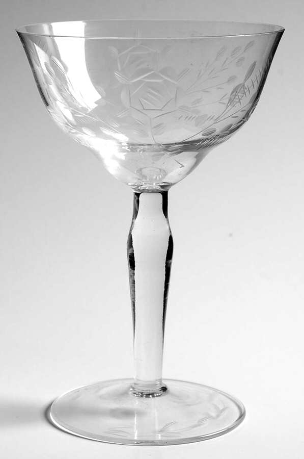 UNK105  Champagne/Tall Sherbet by Unknown Manufacturer-1