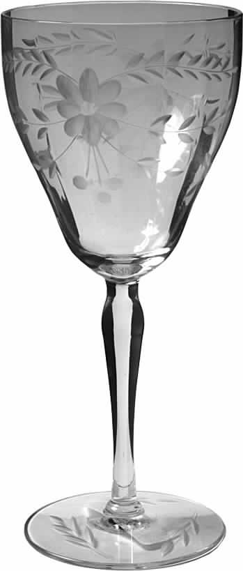 UNK110  Water Goblet by Unknown Manufacturer-1