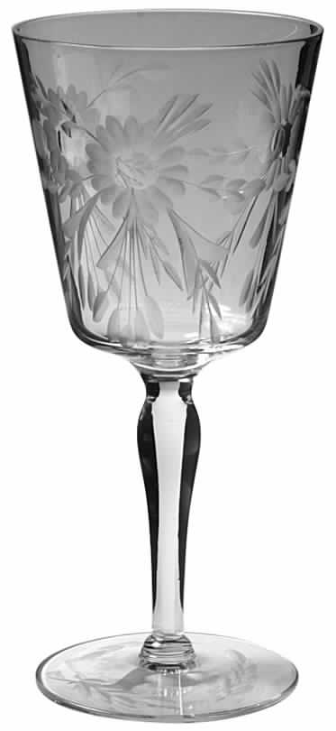 2010-4 Water Goblet by Glastonbury - Lotus-1