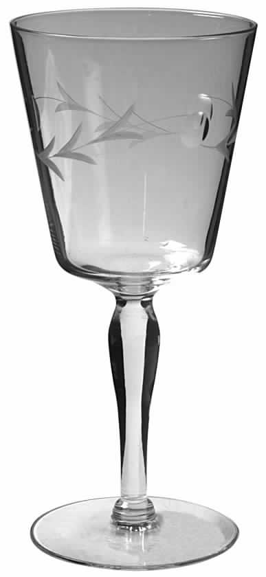 2010-5 Water Goblet by Glastonbury - Lotus-1