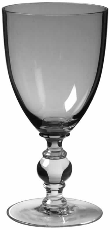 UNK198 Blue Water Goblet by Unknown Manufacturer-1