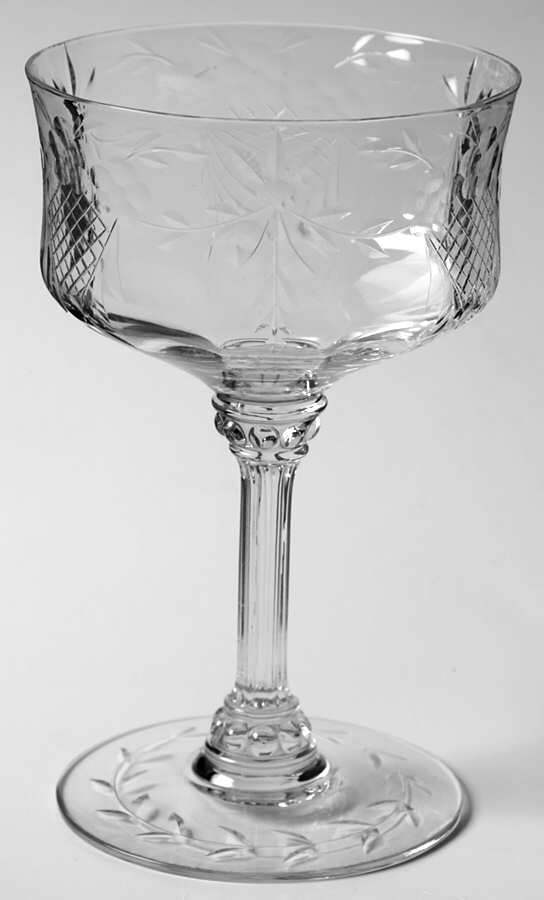 UNK203 Champagne/Tall Sherbet by Unknown Manufacturer-1