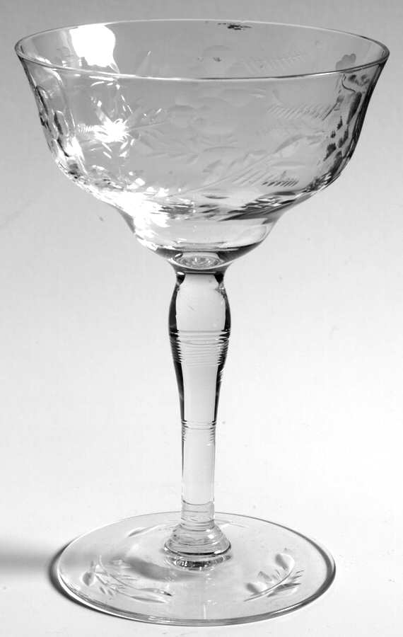 UNK211 Champagne/Tall Sherbet by Unknown Manufacturer-1