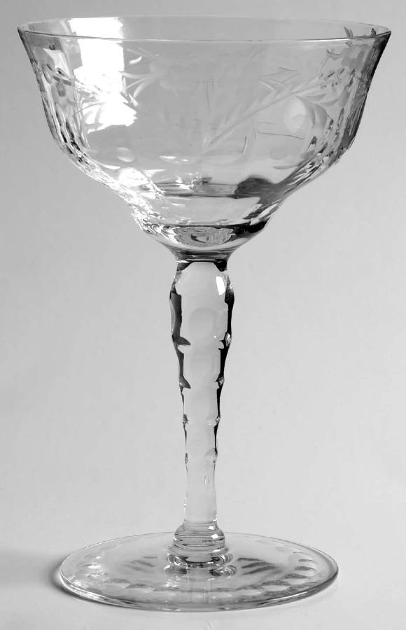 UNK212 Champagne/Tall Sherbet by Unknown Manufacturer-1