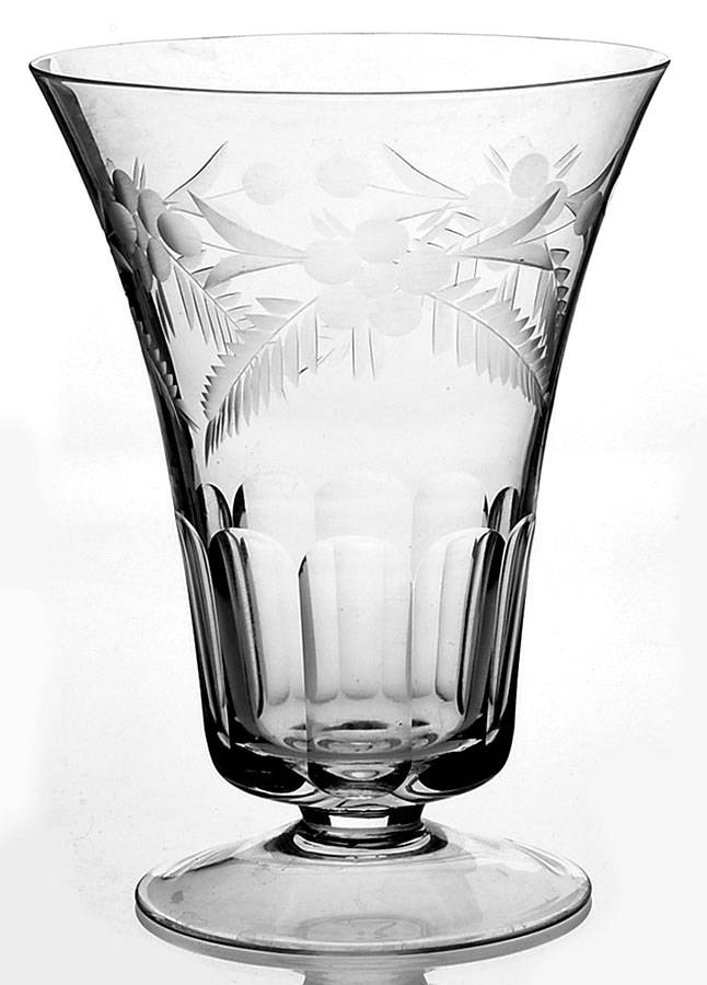 UNK218 Footed Tumbler by Unknown Manufacturer-1