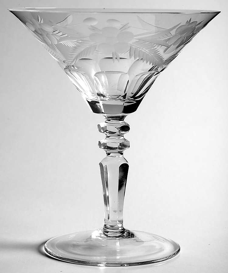 UNK218 Champagne/Tall Sherbet by Unknown Manufacturer-1