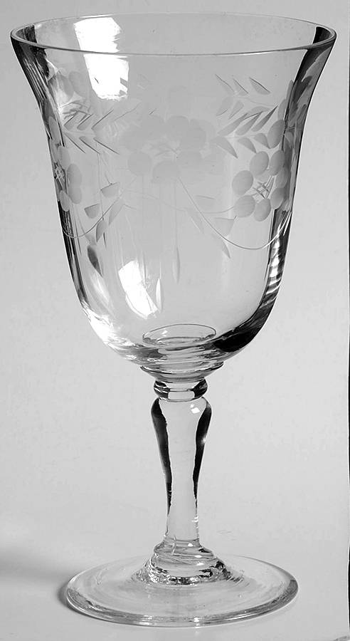 UNK236 Water Goblet by Unknown Manufacturer-1