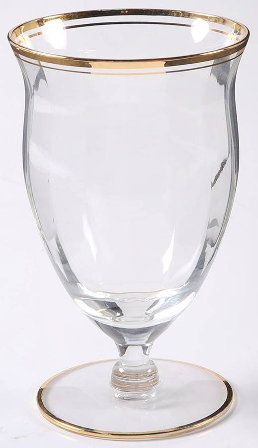 UNK259 Footed Tumbler by Unknown Manufacturer-1