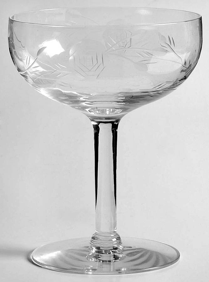 UNK295 Champagne/Tall Sherbet by Unknown Manufacturer-1