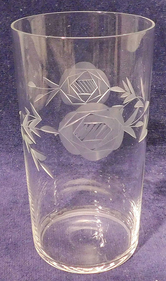 UNK320  Flat Tumbler by Unknown Manufacturer-1