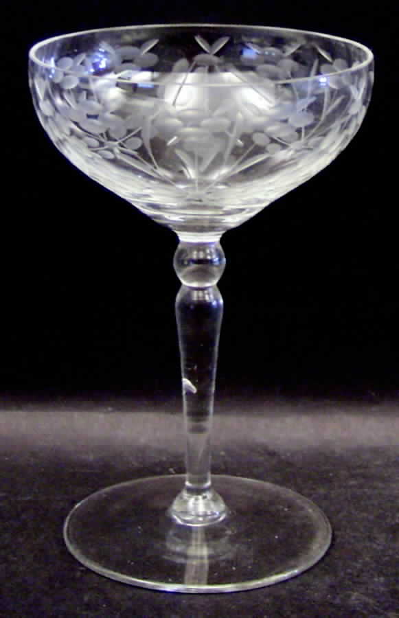 UNK344 Champagne/Tall Sherbet by Unknown Manufacturer-1