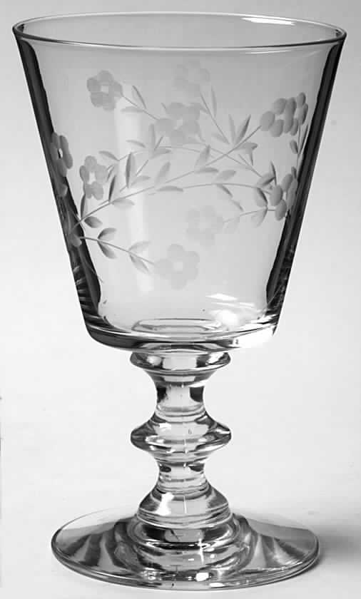 UNK345 Water Goblet by Unknown Manufacturer-1
