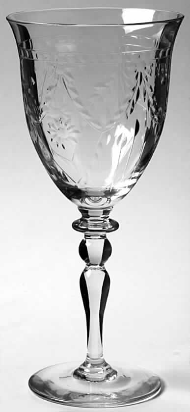 UNK351 Water Goblet by Unknown Manufacturer-1