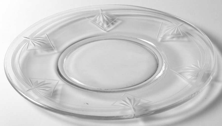 2010-7 Bread & Butter Plate by Glastonbury - Lotus-1
