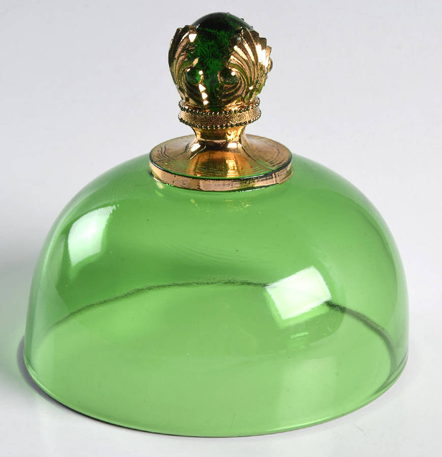 Colorado Green Lid for Round Butter by US Glass-1