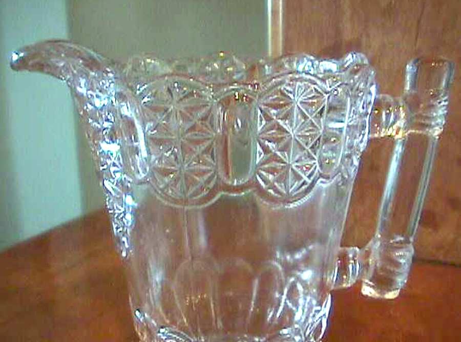 Cottage Clear Creamer by US Glass-1