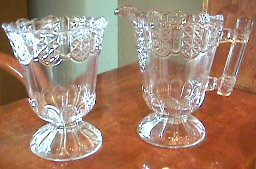Cottage Clear Spoon Holder by US Glass-1