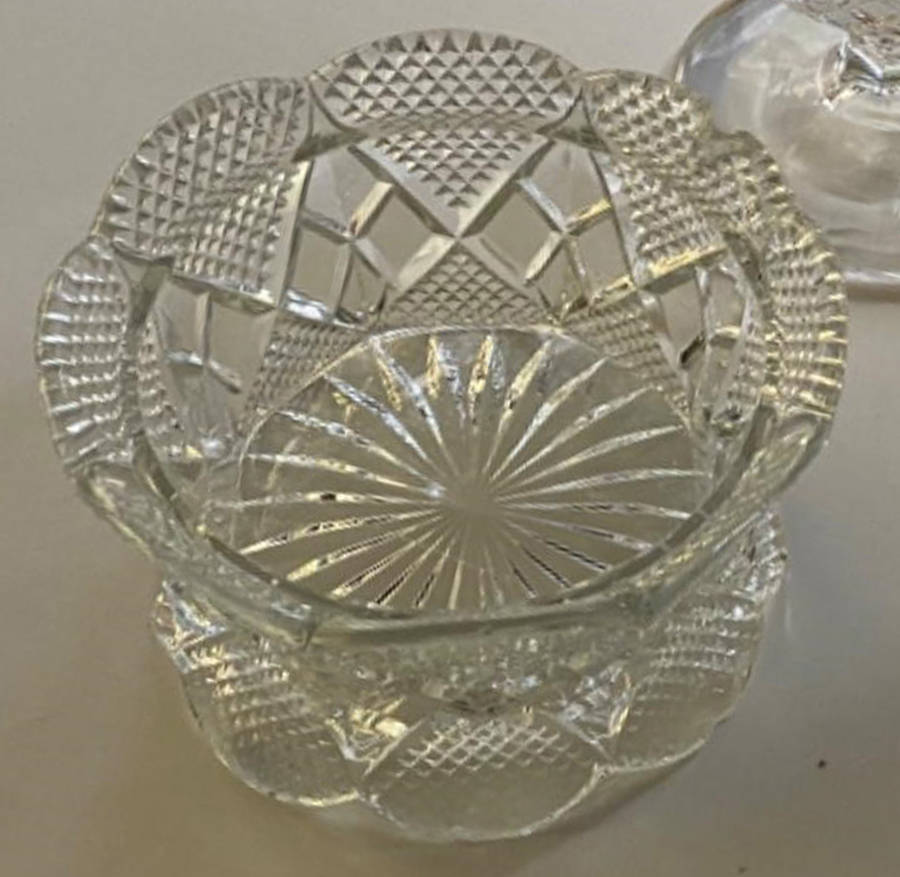 Jacob's Ladder Open Spooner by US Glass-1