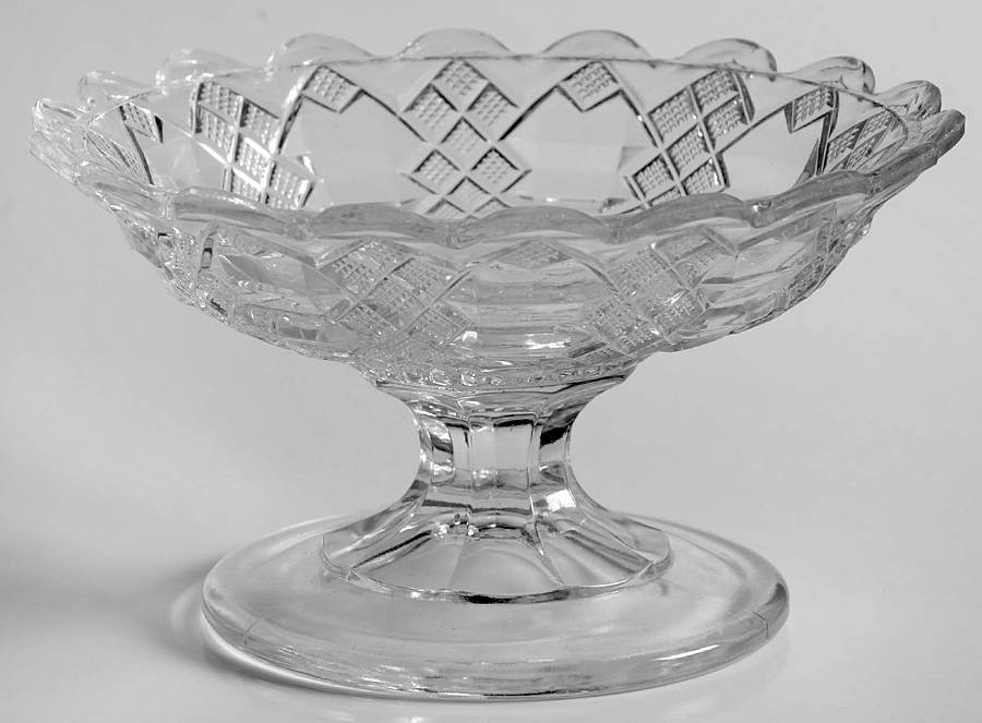 Jacob's Ladder Small Fruit Dessert Bowl by US Glass-1