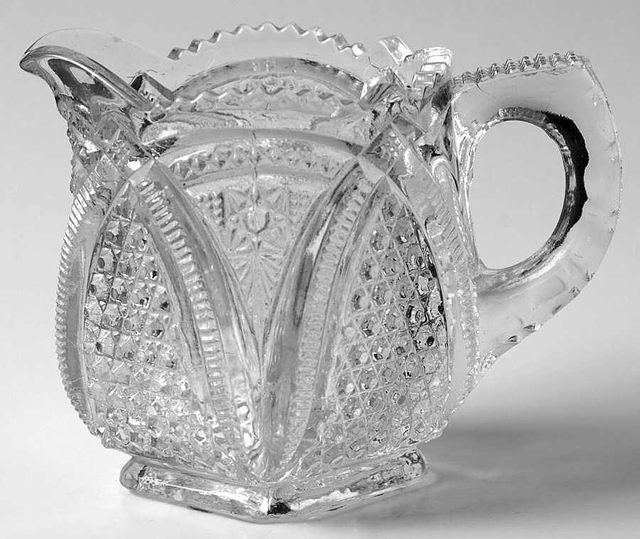 Massachusetts Clear Creamer by US Glass-1