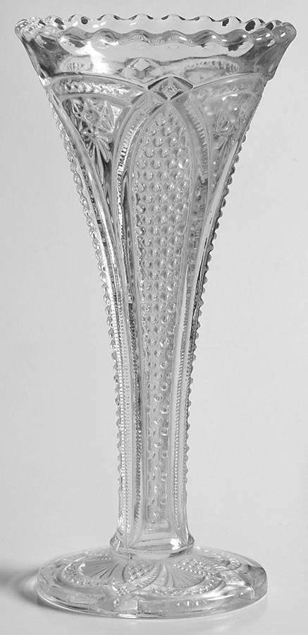 Massachusetts Clear 6" Bud Vase by US Glass-1