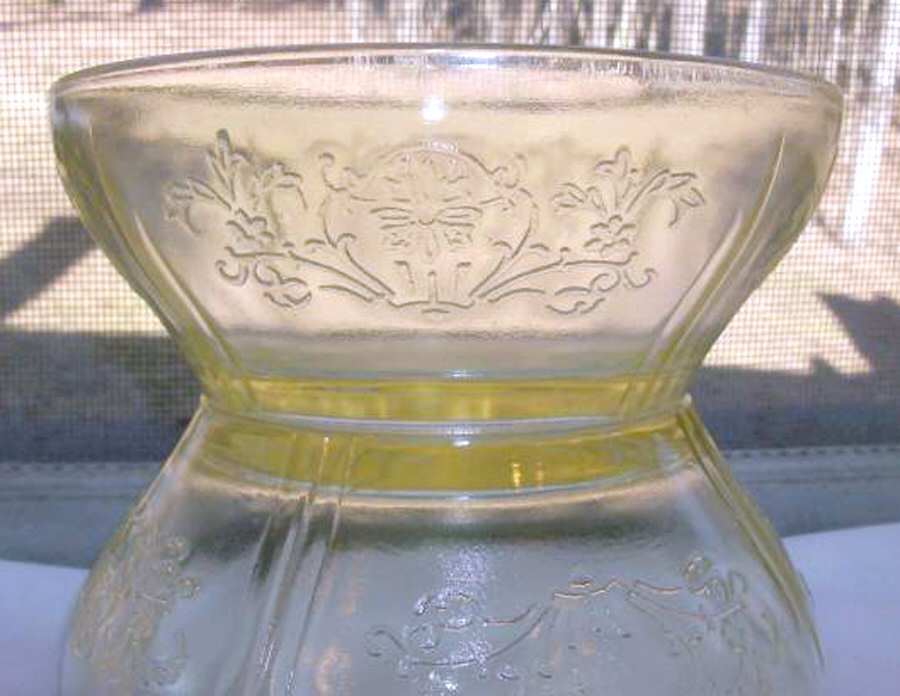 Primo Yellow Small Fruit Dessert Bowl by US Glass-1