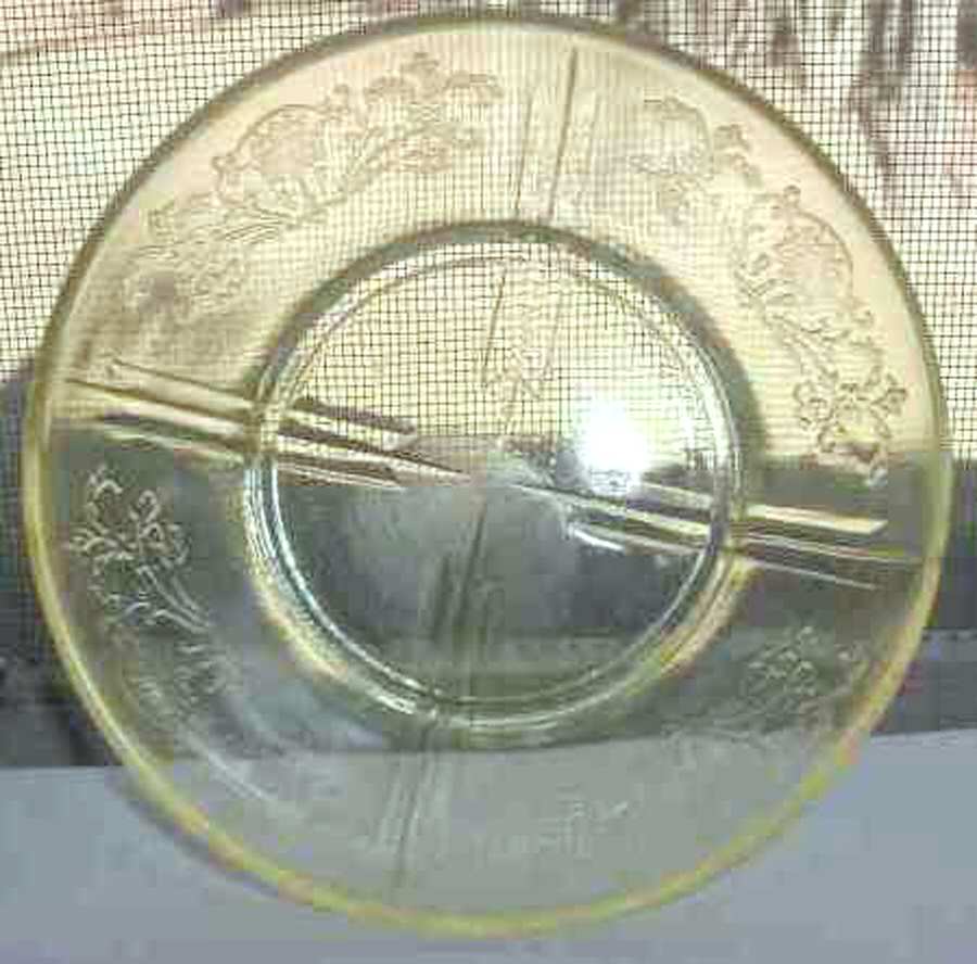 Primo Yellow Saucer Only by US Glass-1