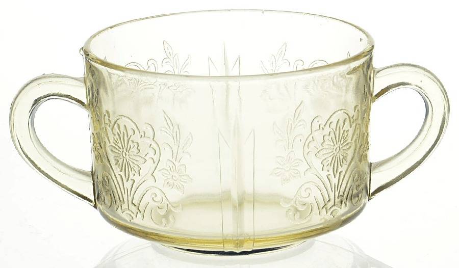 Primo Yellow Open Sugar by US Glass-1