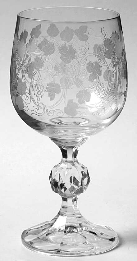 UNK381 Water Goblet by Unknown Manufacturer-1