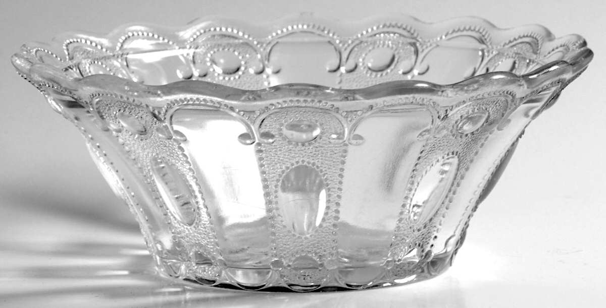 Jewel with Dewdrop 6" Round Bowl by US Glass-1