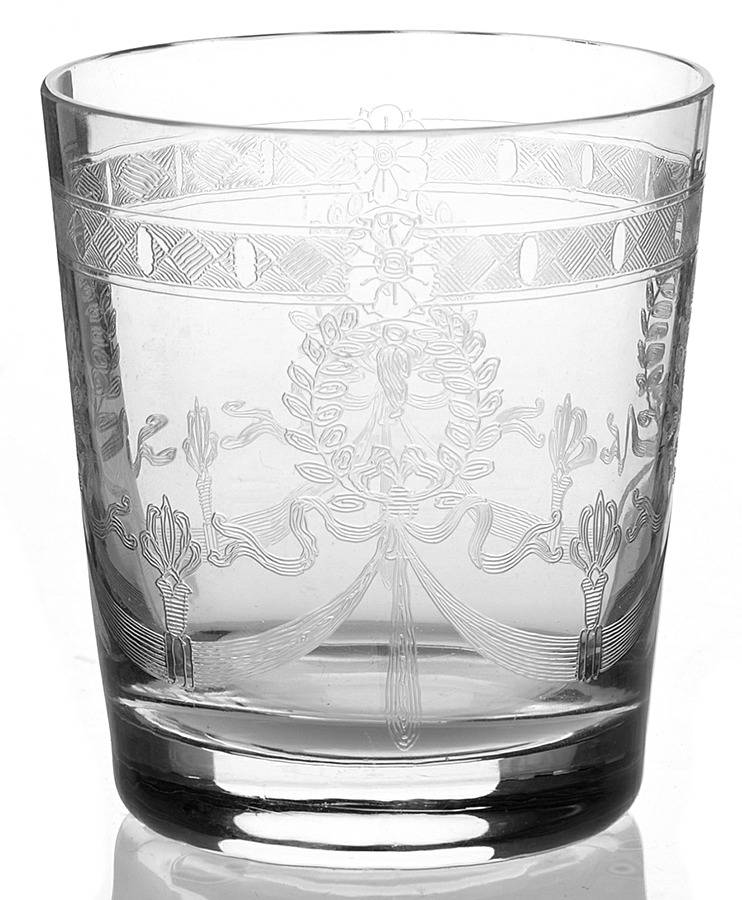 UNK389 8 Oz Flat Tumbler by Unknown Manufacturer-1