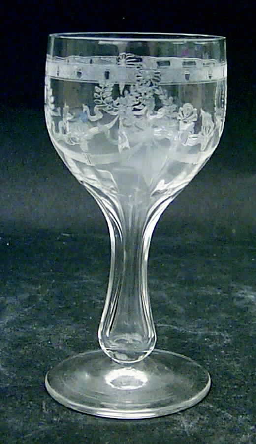 UNK389 Tall Hollow Stem Champagne by Unknown Manufacturer-1