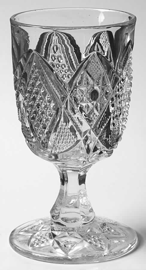 Minnesota Clear Water Goblet by US Glass-1