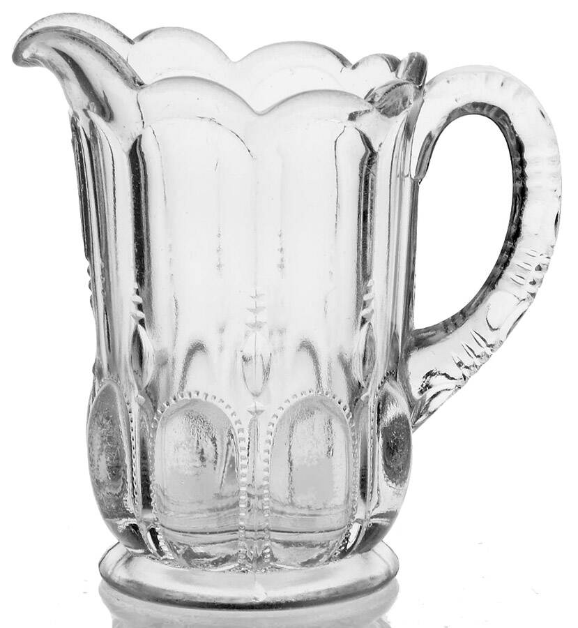 Michigan Clear Creamer by US Glass-1