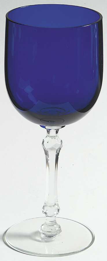 UNK390 Cobalt Water Goblet by Unknown Manufacturer-1