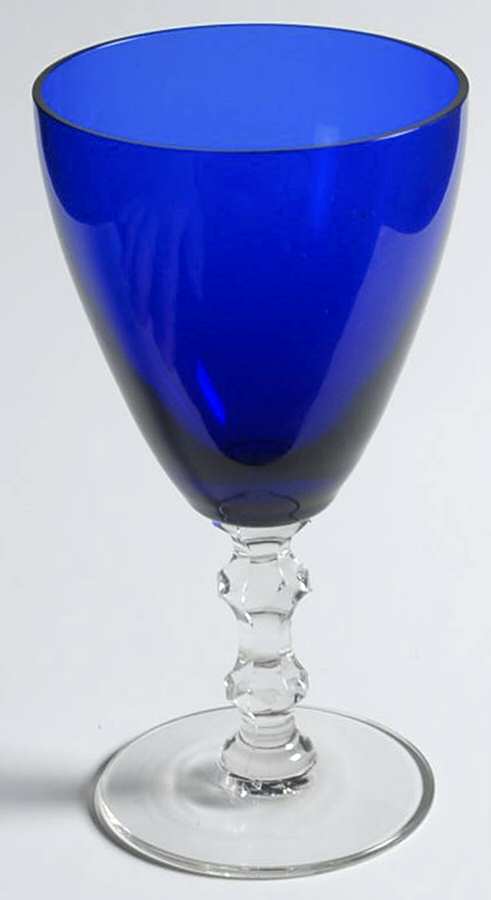 UNK390 Cobalt Juice Glass by Unknown Manufacturer-1