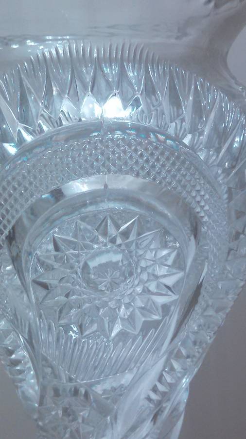 Slewed Horseshoe (Clear) 13" Oval Platter by US Glass-1