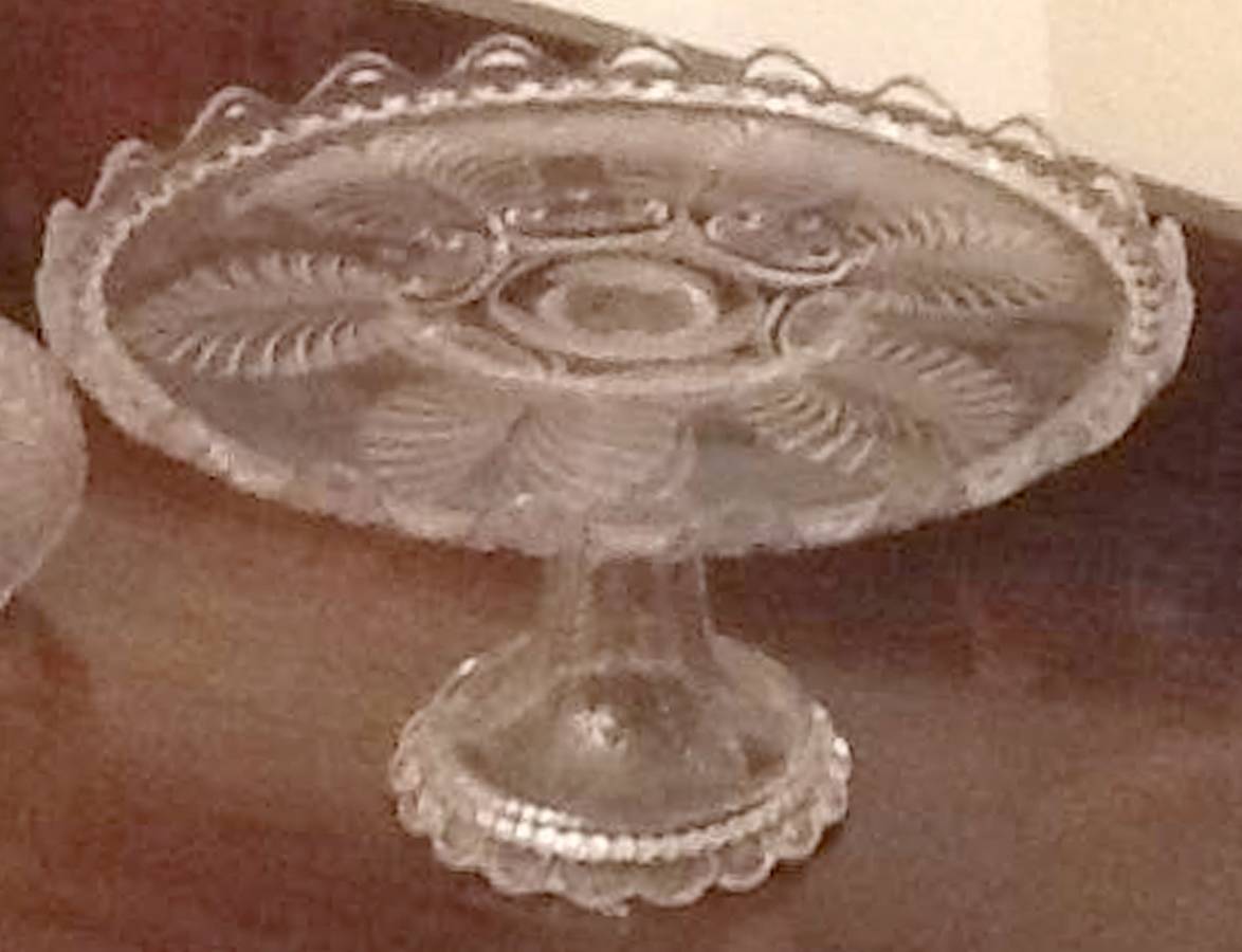 Missouri Round Cake Stand by US Glass-1