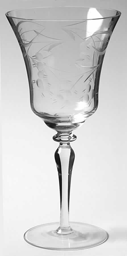 UNK396 Water Goblet by Unknown Manufacturer-1