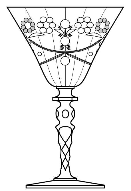 TIF89 Water Goblet by Tiffin-Franciscan-1