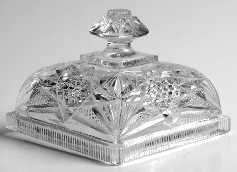 Illinois Lid for Straw Jar by US Glass-1