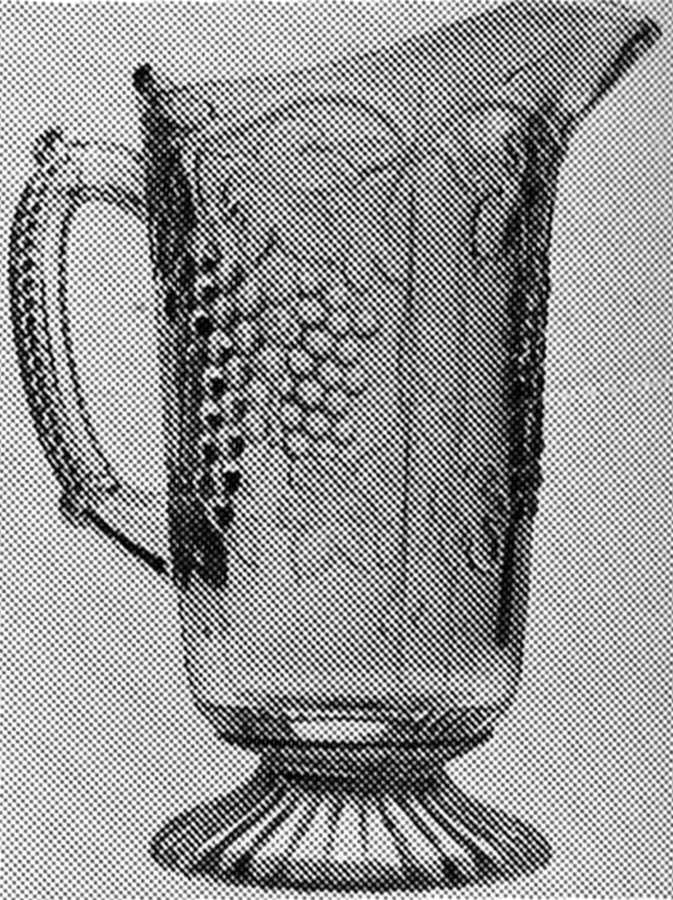 Grape with Vine Pitcher by Unknown Manufacturer-1