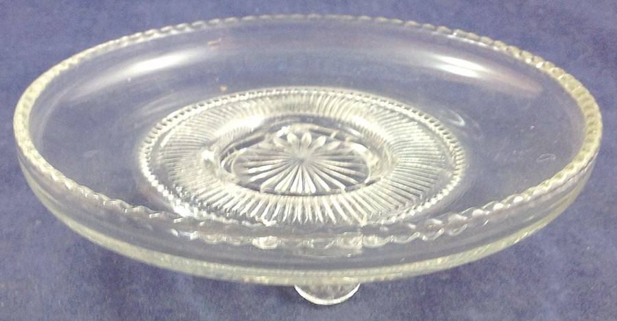 Colorado Clear 6" 3-Toed Plate by US Glass-1